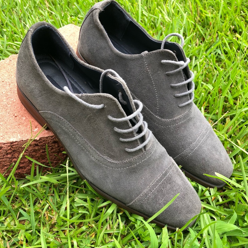 Joseph Abboud Suede Oxford Dress Shoes